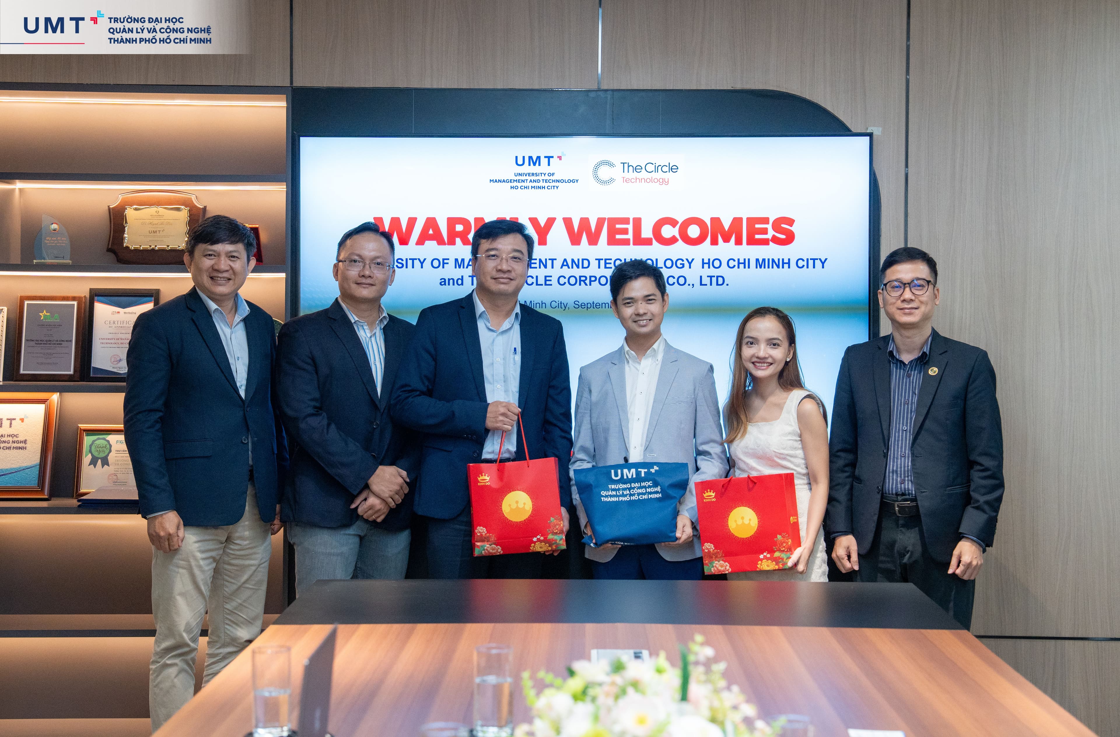 UMT và The Circle Technology (Thái Lan) thúc đẩy hợp tác về AI, đổi mới sáng tạo và trao đổi sinh viên