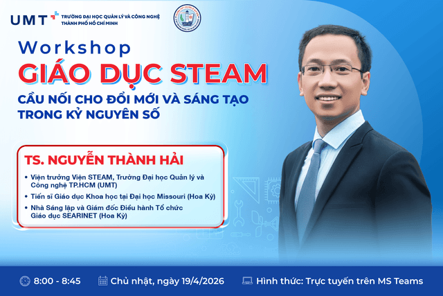 TS. Nguyễn Thành Hải truyền lửa STEAM: "Sáng tạo là đích đến của giáo dục hiện đại"